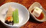炊き合わせ＆胡麻豆腐